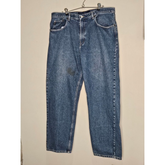 Guess U.S.A. American Tradition Jeans Men's 38x32 Blue Denim Casual - Picture 1 of 6